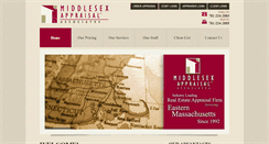 Desktop Screenshot of middlesexappraisal.com